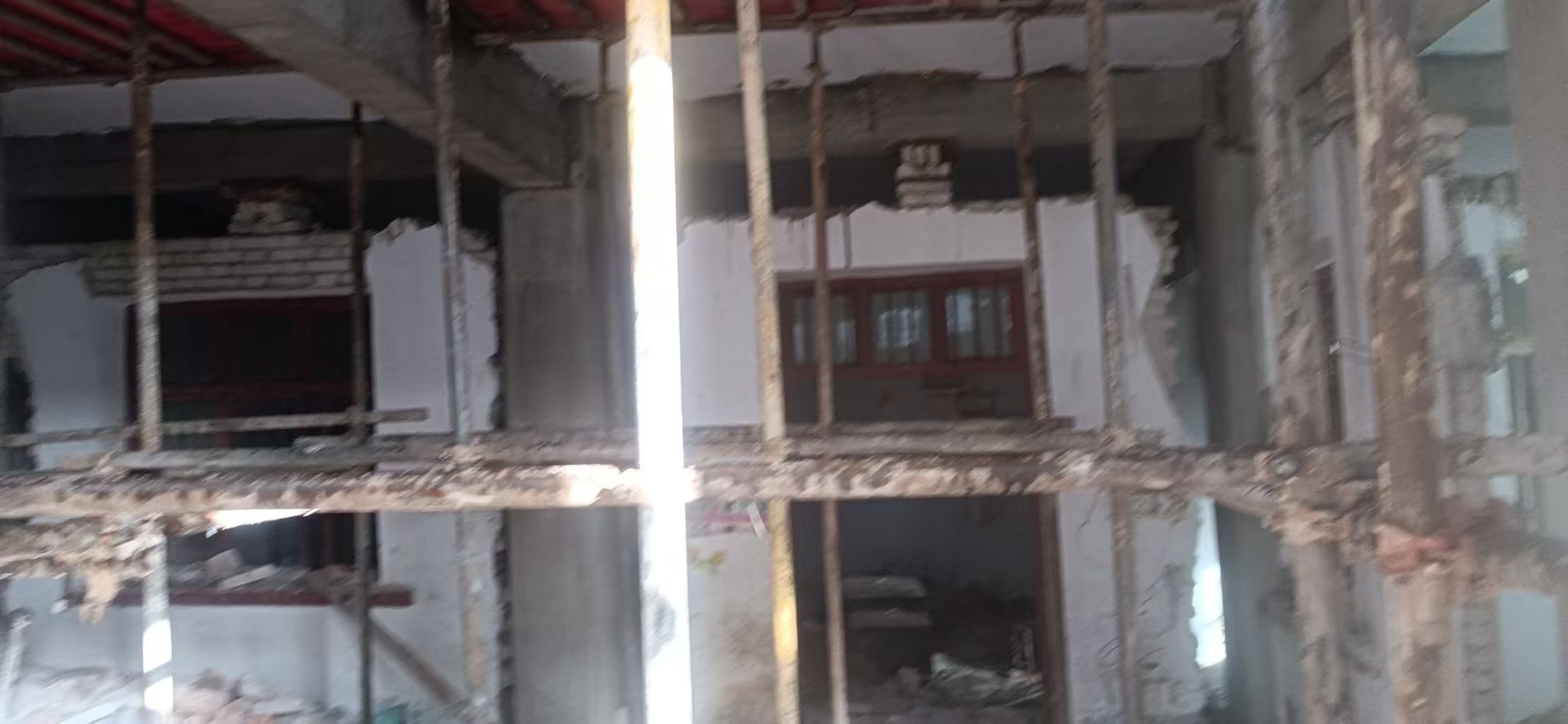 鸡西市房屋改框架墙体改大梁 - 方案